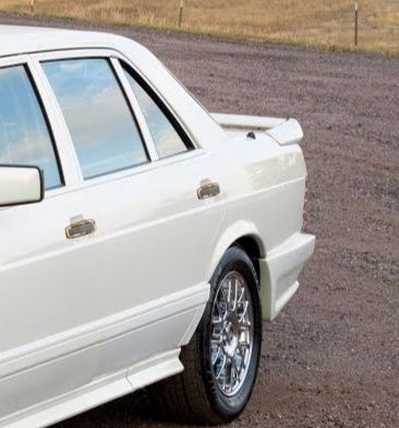 Zender/Kamei Mercedes W 126 C126 Rear Boot Spoiler  Спойлер Оригинал