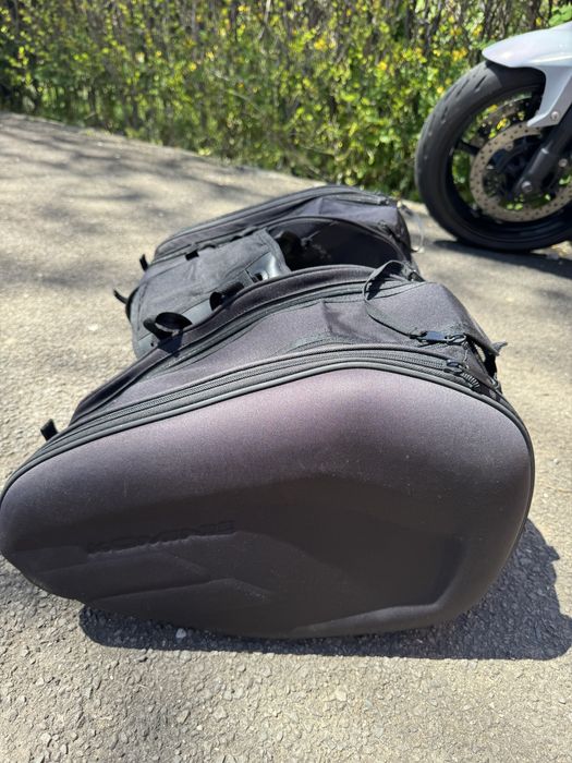 Set genti laterale moto textil universale