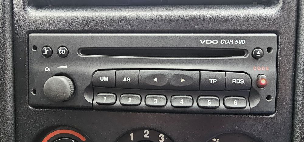 VDO CDR 500 cd-player auxiliar