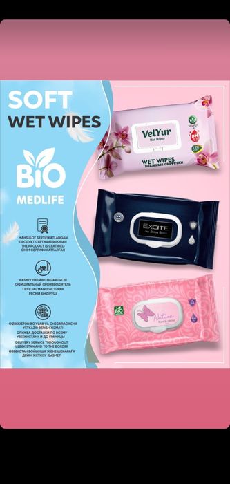 Vlajniy salfetkalar optom