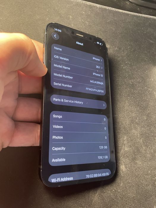 Iphone 12 128gb negru