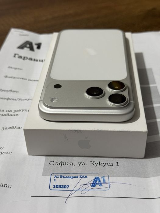 iPhone 17 Pro Max гаранция А1