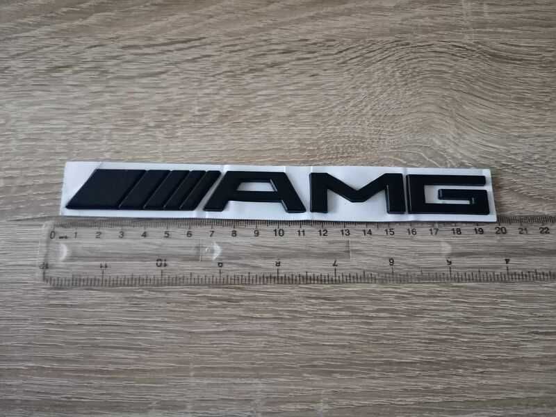 Mercedes Benz AMG черна емблема