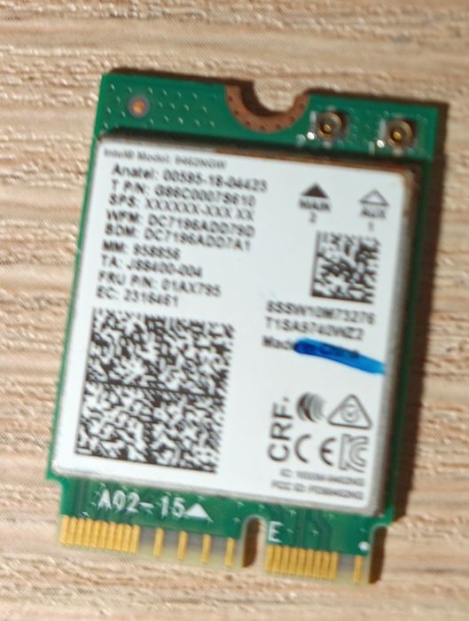 Modul wireless 5 Ghz wifi și bluetooth 5.1 Laptop