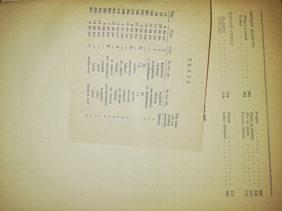 Vând carte veche 1954 Antologia Poeziei Rominesti