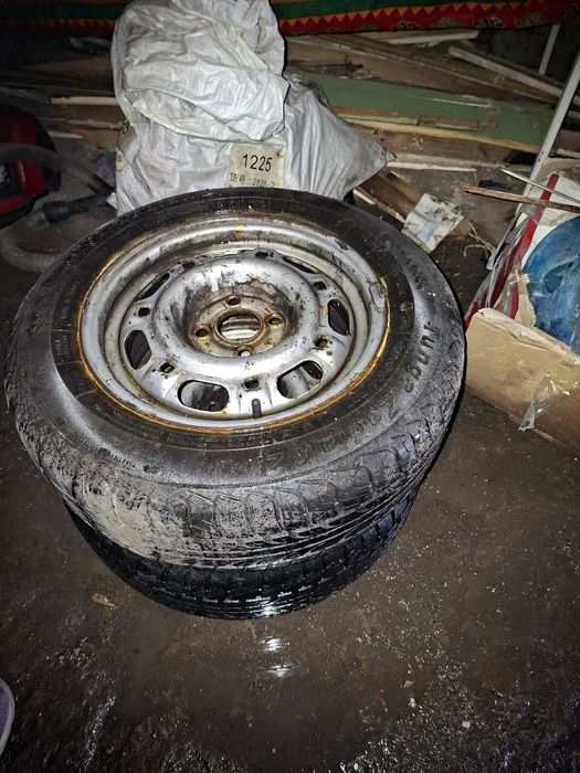 Летние шины с диской 14