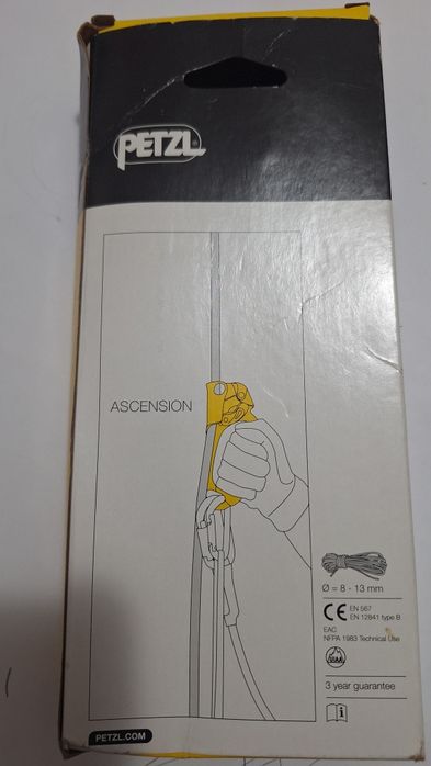 Petzl ASCENSION right hand  nou sigilat