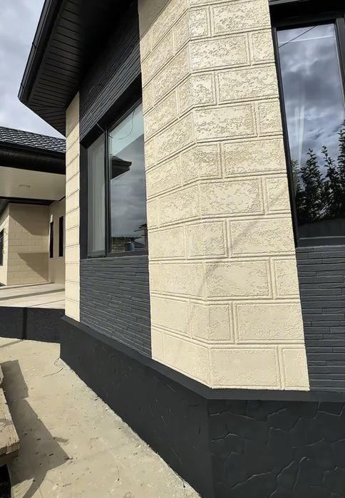 термопанель травертин