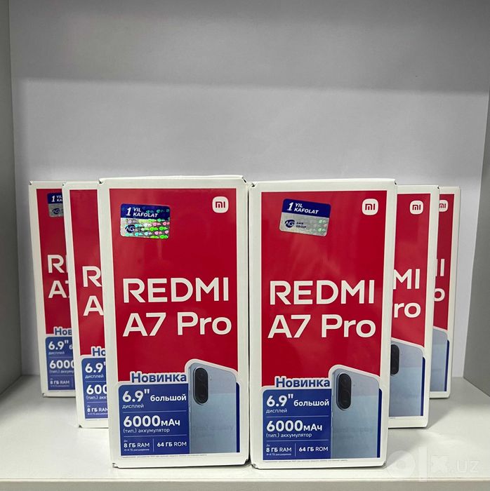 Redmi A7 Pro (4/64GB, 4/128GB) — OPTOM NARXDA DONAGA! 158$