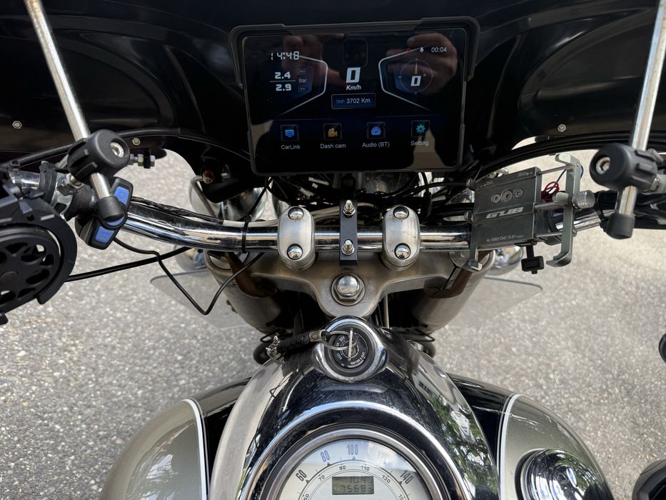 Yamaha Road Star 1600 – Touring Setup Complet, CarPlay, Dashcam față/spate, LED, Ready 2 Ride