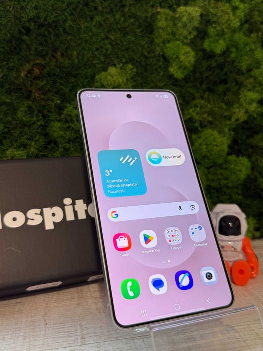 Samsung S25 Edge Silver 256GB 100% Baterie #92