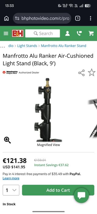 Продам комплект стоек Manfrotto с чехлом