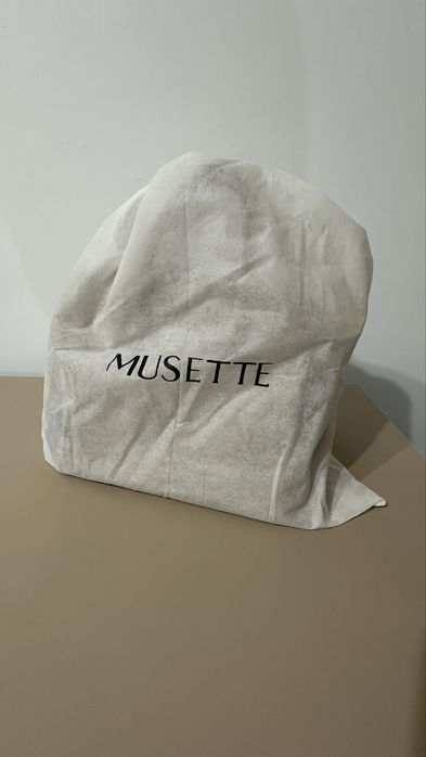 Geantă Musette,model Ariane GM,nouă,din piele naturală