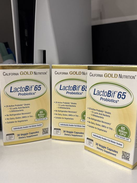 Lactobif 65 Probiotcs California Gold Nutrition