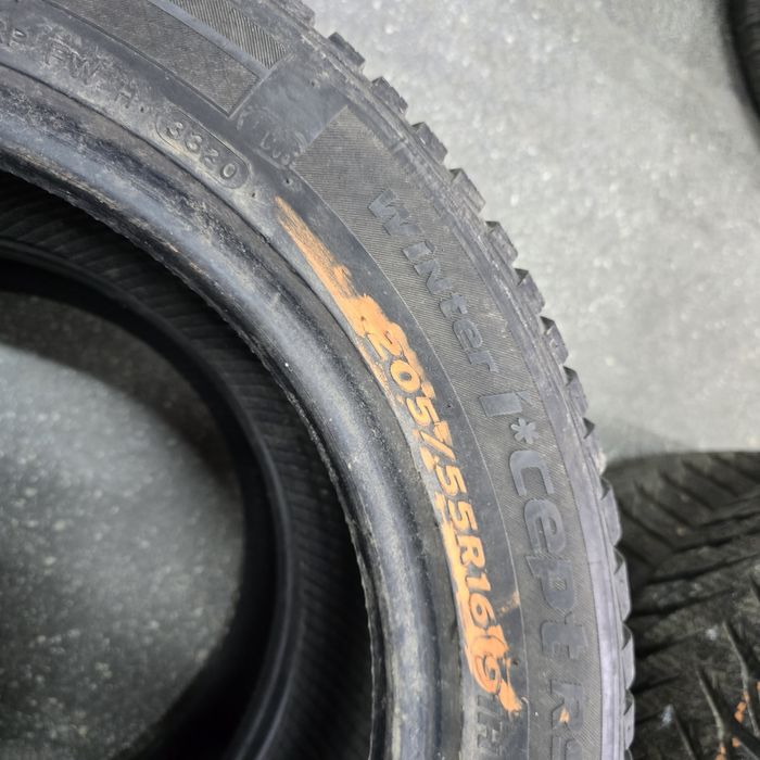 2x 205/55/16 M+S HANKOOK 2020 Stare impecabila