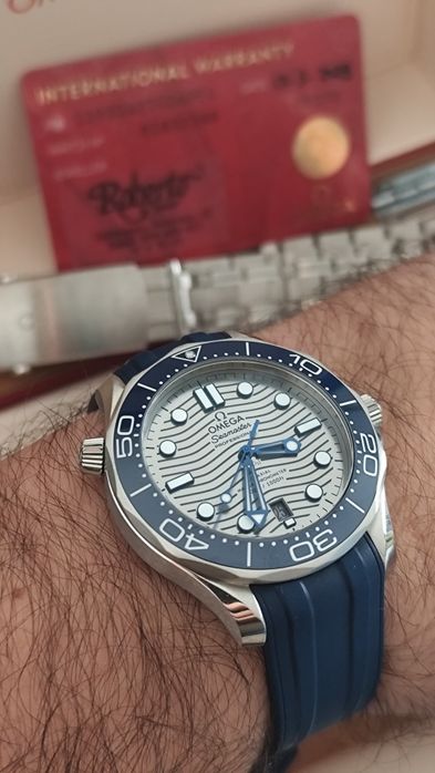 OMEGA Seamaster Diver 300M – Grey Wave Dial – 2023 – Пълен Комплект +