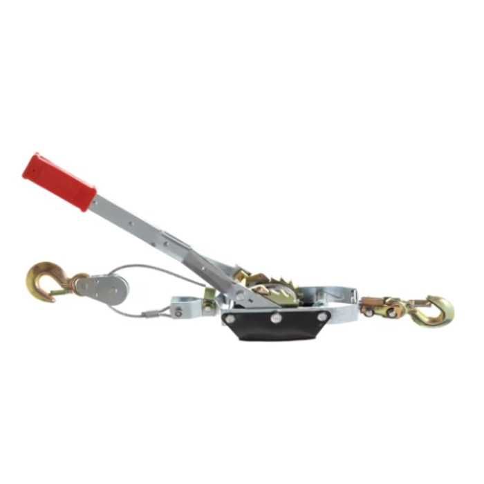 Ръчна лебедка скрипец със стоманено въже