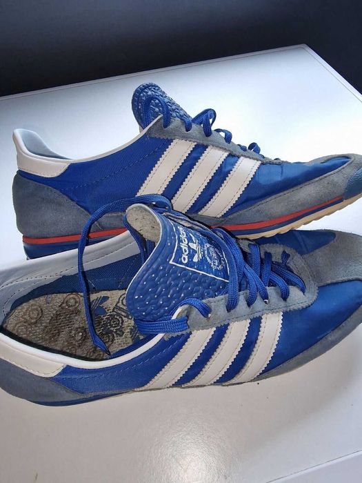 Оригинални РЕТРО ADIDAS SL 70s Mens маратонки - номер 41 / 41.5, сини