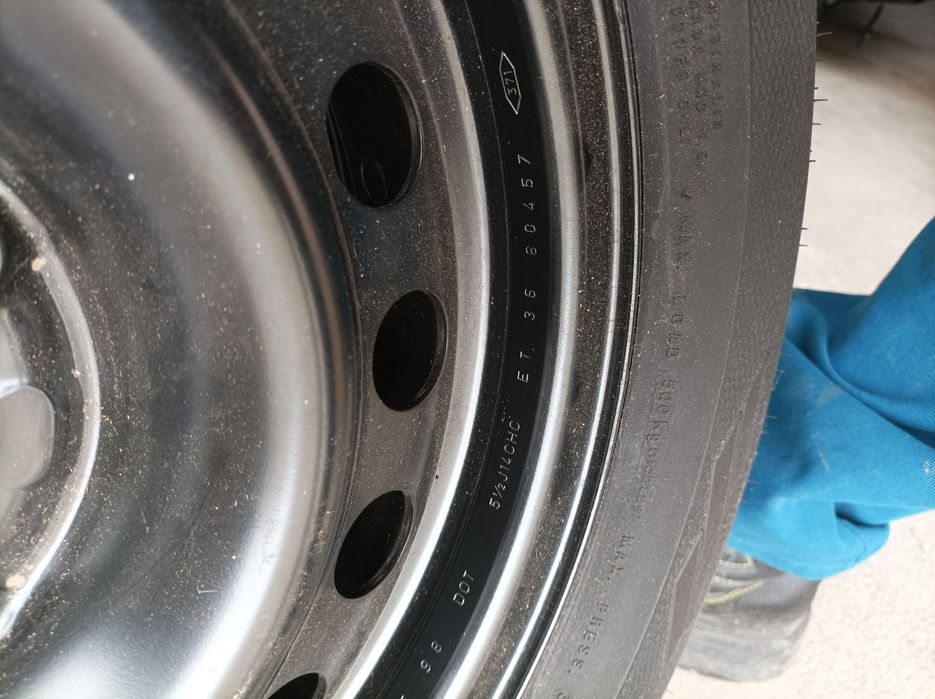 Резервна джанта с гума за Рено 14 4х100