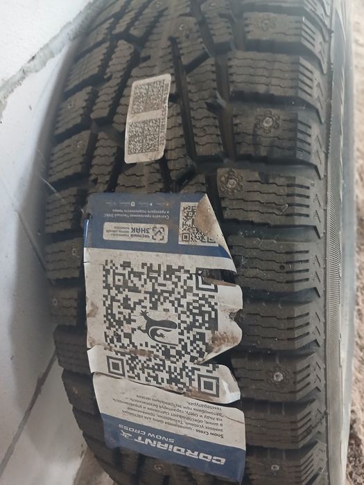 Продаю одну шипованную резину