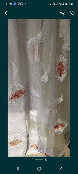 Продам тюль и шторы