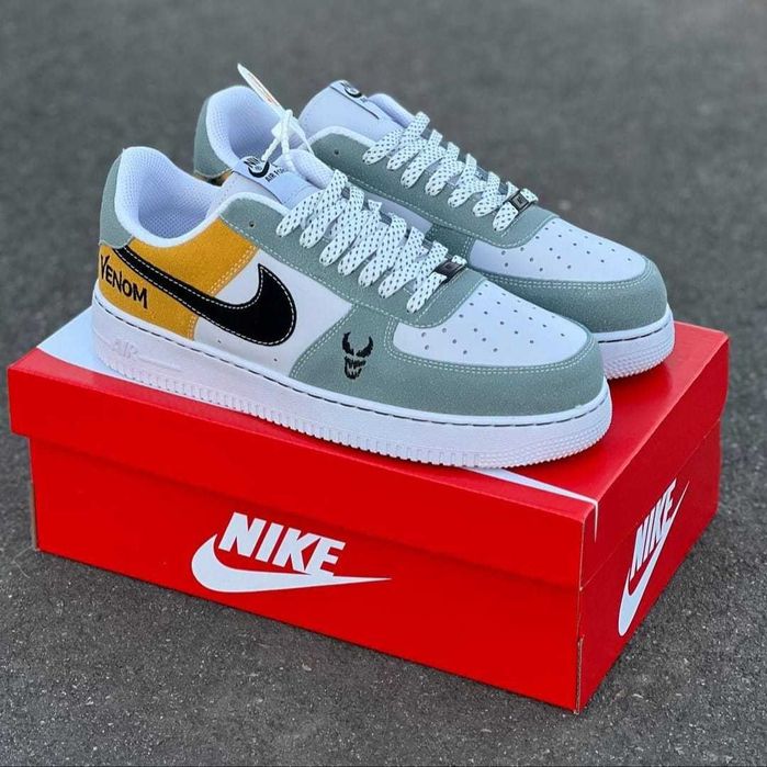 Nike AF1 low venom wmns white/teal