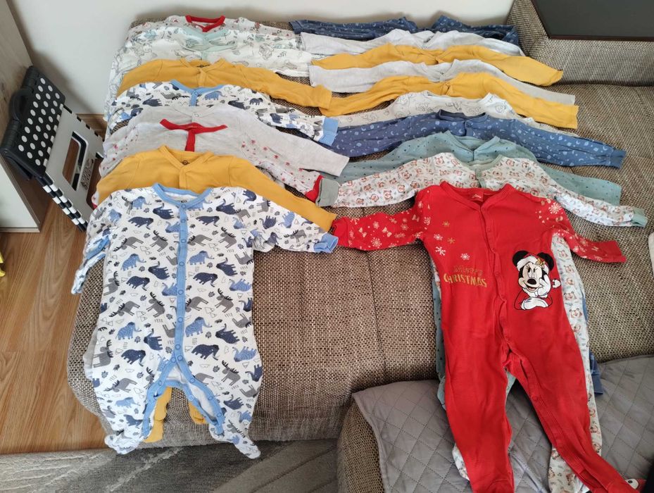 Бебешки гащеризони от 9 м. до 18 м. Размер 80 и 86