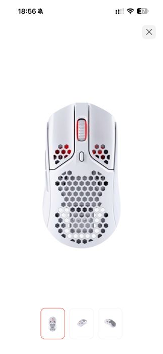 Мышь HyperX PulseFire Haste Wireless белый