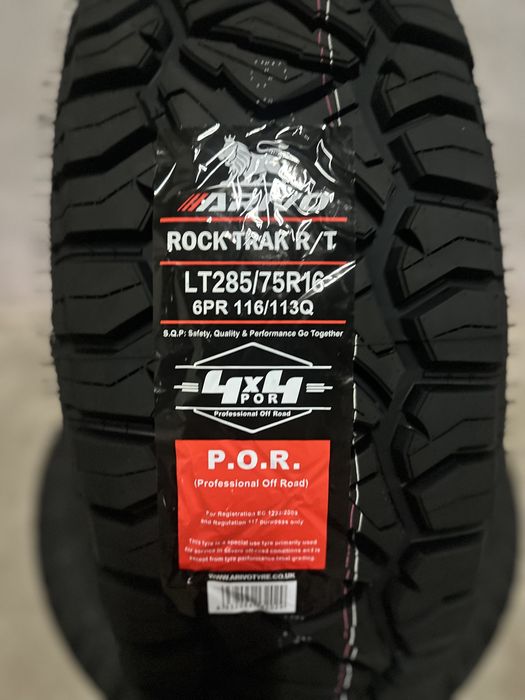 Нови джипови гуми ARIVO ROCK TRAK R/T 285/75R16 116/113Q БОРД 2857516