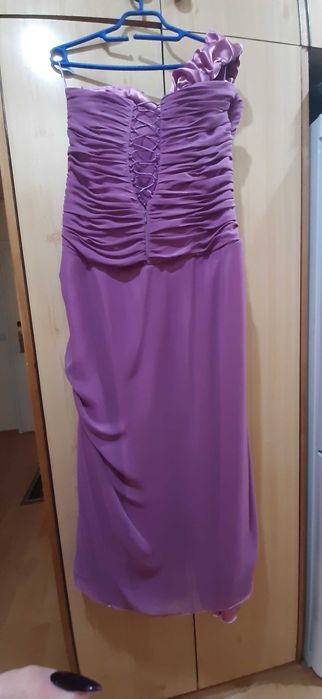 Бална рокля пепел от рози