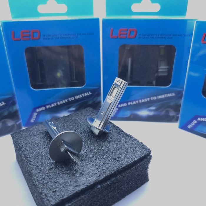 НОВО!!! H1   led canbus!!директен монтаж!! 40W комплект!!
