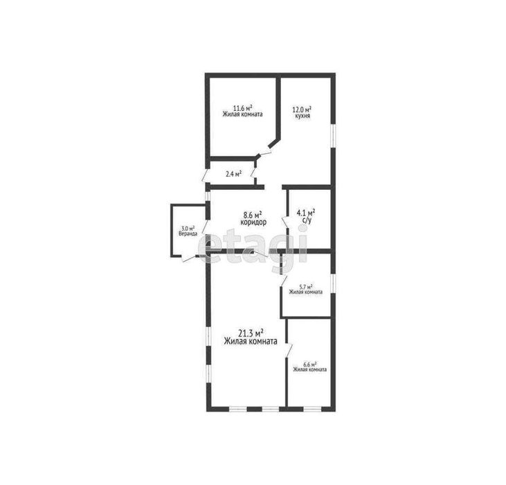 Продается дом в районе Жана Кала