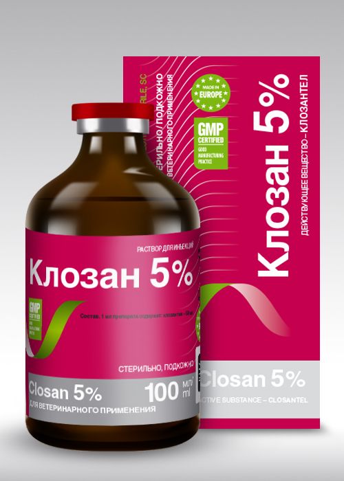 Клозан 5%,1фл-100мл