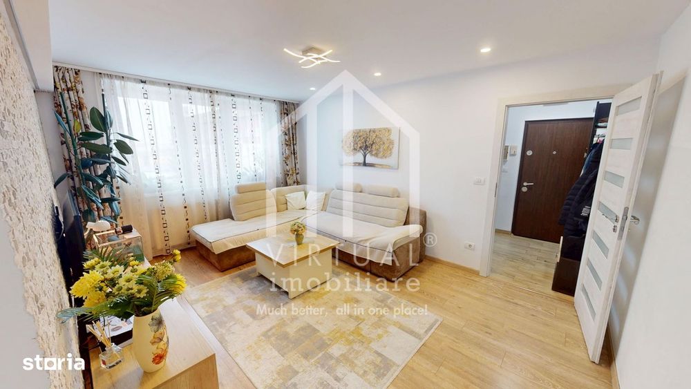 Apartament cu 3 camere, 63mp utili, mobilat si utilat, zona Rahovei — fotografia 3