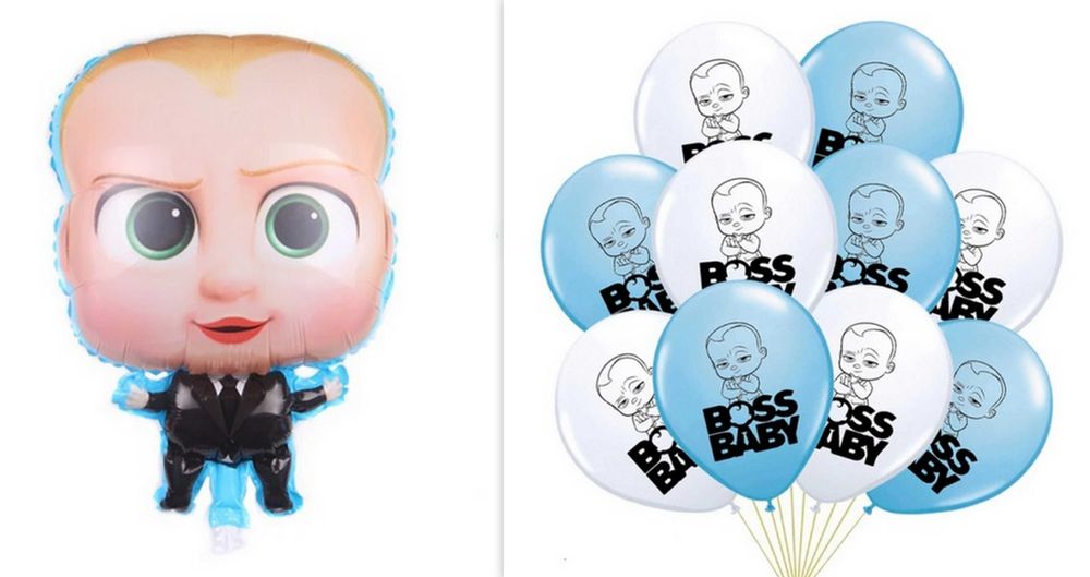 Декорация за рожден ден с бейби бос / baby boss