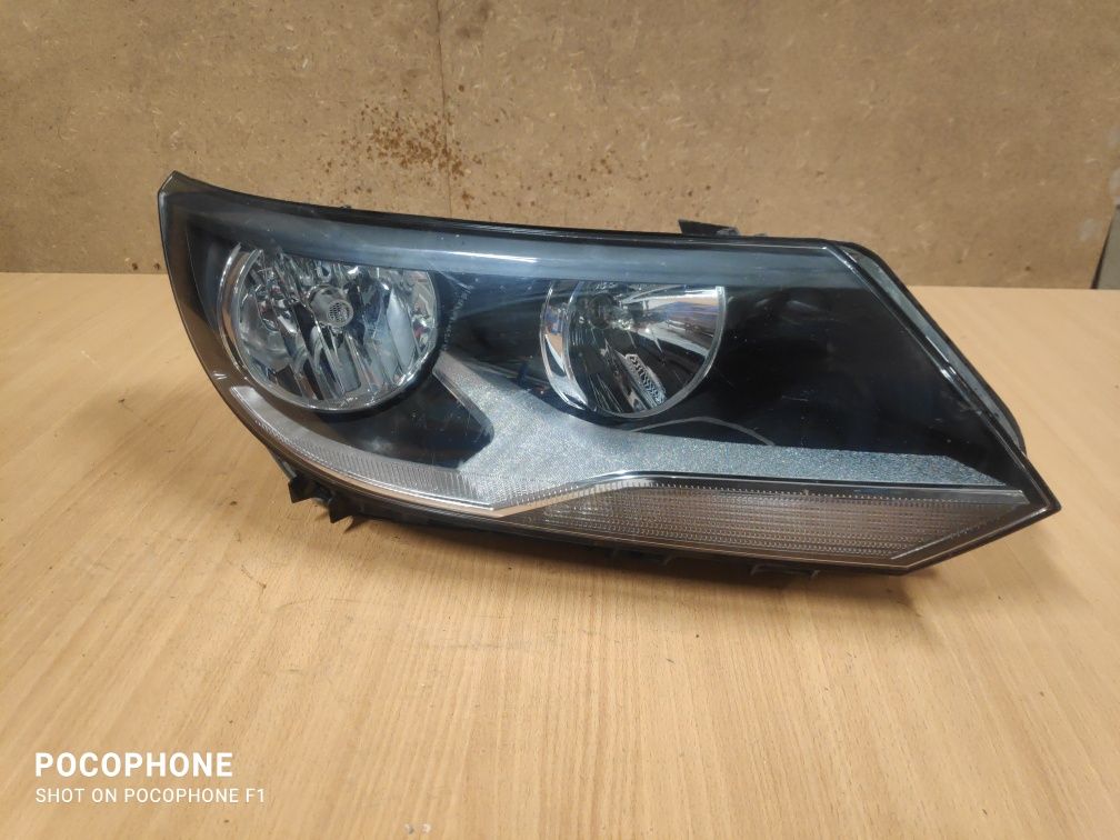 Десен фар Vw Tiguan / Фолксваген Тигуан 2011г - 2014г. Със Забележки ...