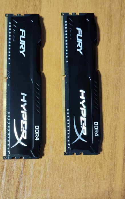 RAM Памет 2x4GB DDR4 2666 Kingston HyperX Fury - HX426C15FBK2/8