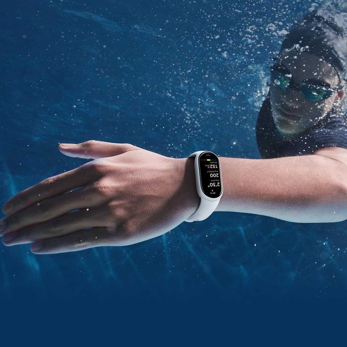Смарт часовник Xiaomi Smart Band 10 AMOLED Бял смарт гривна [ЧИСТО НОВ]