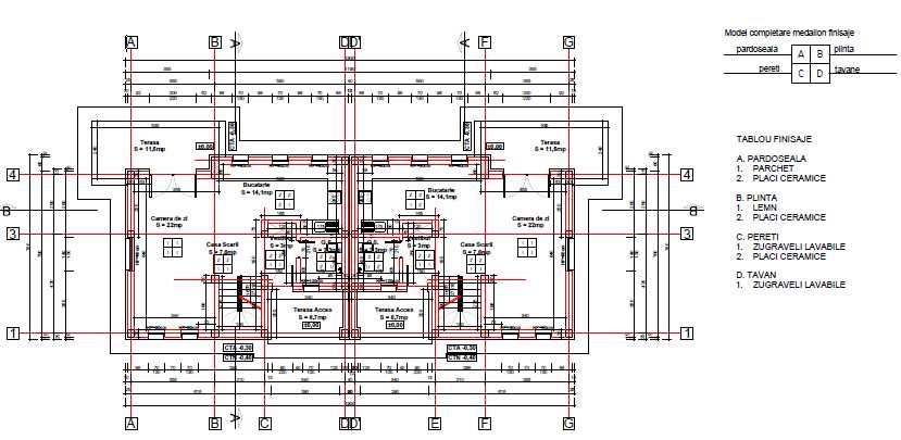 Tărtășești Centru | 3.161 mp | Proiect pentru 4 apartamente cu cca. 400 mp teren/unitate | Utilități