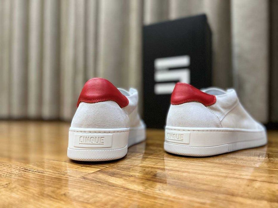 Cinque мужские кожаные сникеры РАЗМЕР 44