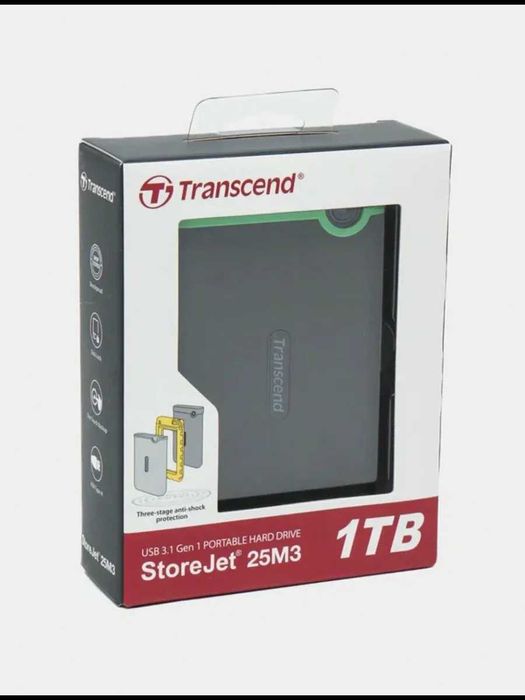 Transcend StoreJet 25M3 — 1TB  /  2TB new orginal
