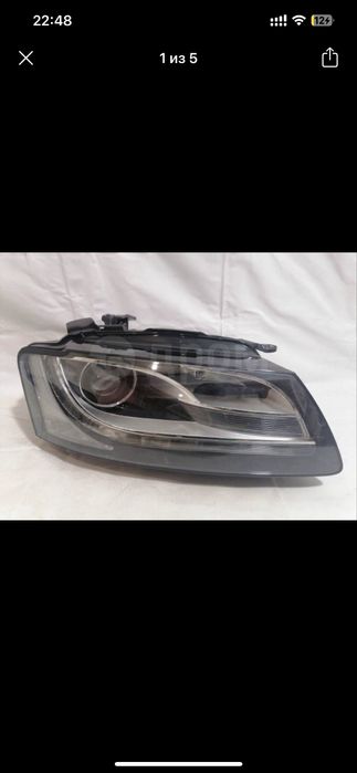 Фара правая передняя Audi A5, A4