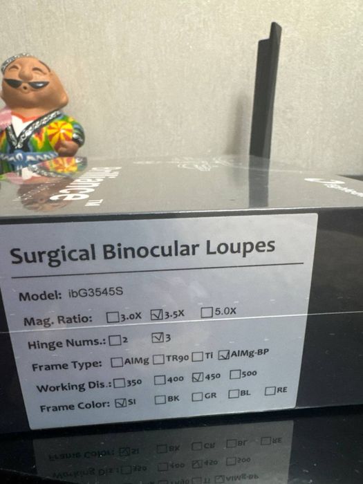 Бинокуляр 3,5х +Led