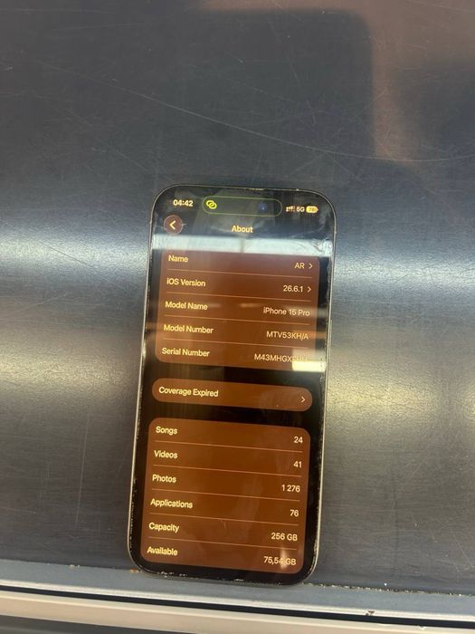 Iphone 15 Pro 256GB в нормальном состоянии