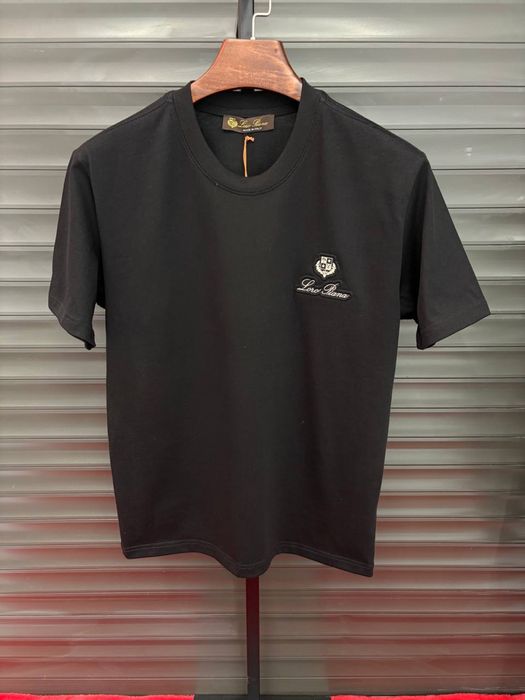 Tricou Loro Piana premium negru
