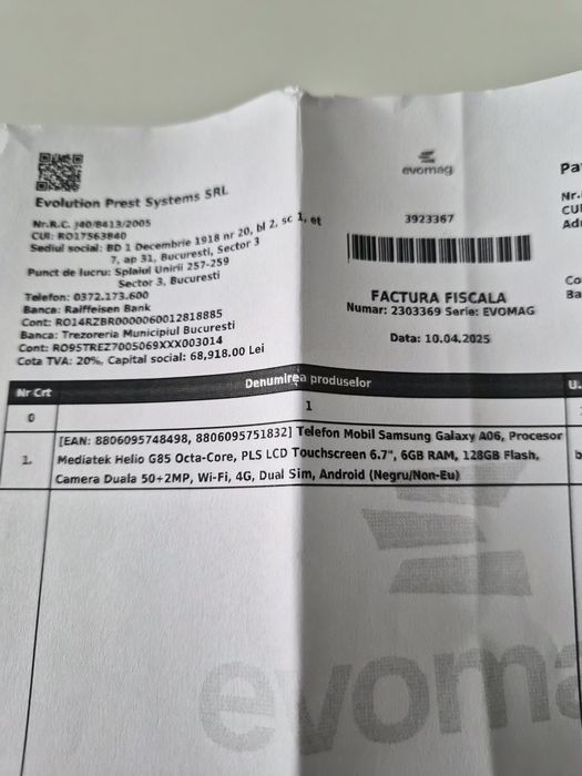 Samsung galaxy A06 dual slim