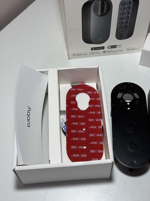 Încuietoare inteligentă Aqara Smart Lock U200, Neagră și Keypad