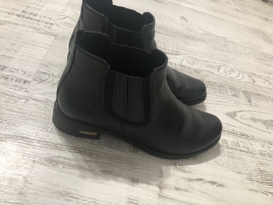 Дамски боти естествена кожа 39 номер