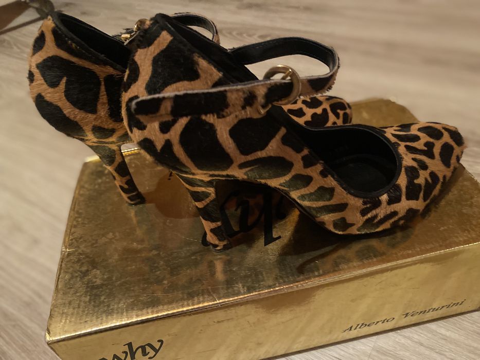 Pantofi Denny Rose piele caprioara