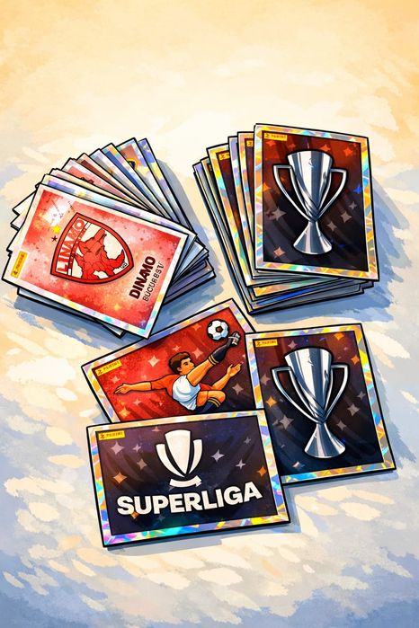Vând/schimb stickere Panini SUPERLIGA 2025-2026